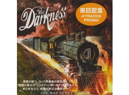 The Darkness ‎– One Way Ticket To Hell - RARE Japanese 4 Track Promotional CD In Custom Sleeve