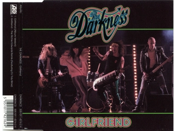 The Darkness ‎– Girlfriend - UK 2 Track CD Single