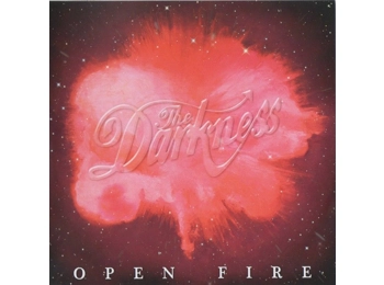 The Darkness ‎– Open Fire - UK RARE 1 Track Promotional CD In PVC Sleeve c/w Custom Insert & Info Sticker
