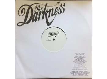 The Darkness ‎– Hot Cakes - UK RARE 10 Track Promotional Black Vinyl In Custom Sleeve