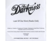 The Darkness ‎– Last Of Our Kind - UK RARE 1 Track Promotional CD In PVC Sleeve c/w Custom Insert & Info Sticker