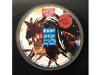 The Rolling Stones - Almost Hear You Sigh - UK Limited Edition 4 Track CD Single In Metal Tin c/w Urban Jungle Car Sticker