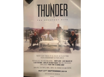 Thunder - The Greatest Hits - Large Heavy Duty Promotional Poster