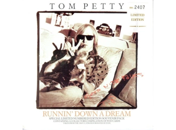 Tom Petty ‎– Runnin' Down A Dream - UK Limited Edition 2 Track 7" Numbered Postcard Pack