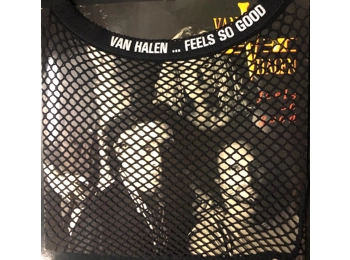 Van Halen - Feels So Good - UK limited Edition 2 Track 7" Fishnet Stocking Sleeve