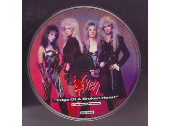 Vixen  ‎– Edge Of A Broken Heart - US 2 TRack Promotional Picture CD In Custom Sleeve