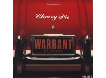 Warrant ‎– Cherry Pie - UK Limited Edition 4 Track CD single In Card Sleeve c/w Stickers