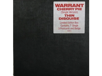 Warrant ‎– Cherry Pie - UK Limited Edition 2 Track 7" Box Set c/w Postcards & Badge