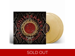 Whitesnake - Flesh & Blood - Limited Edition 2 x Gold Vinyl LP