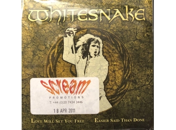 Whitesnake - Love Will Set You Free - 2 Track Promotional CD Single In Card Slipcase