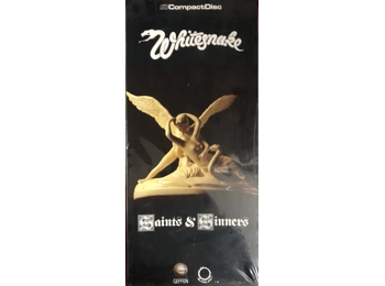 Whitesnake ‎– Saints & Sinners - US 10 Track Remasterd CD Housed In Long Sleeved Custom Box