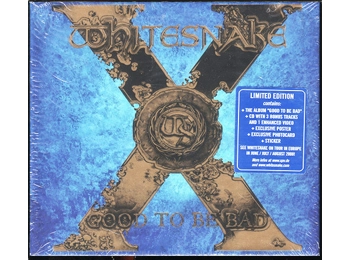 Whitesnake ‎– Good To Be Bad - UK Limited Edition 2 x CD Box Set c/w Sticker, Photocard & Poster