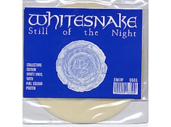 Whitesnake ‎– Still Of The Night - UK Limited Edition 2 Track 7" White Vinyl