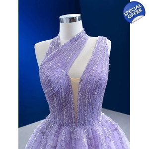 Lavender Evening Gown