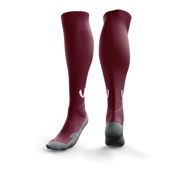 Maroon Socks