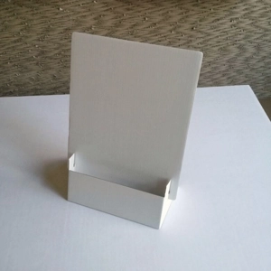 LEAFLET-HOLDER ½ A4 white