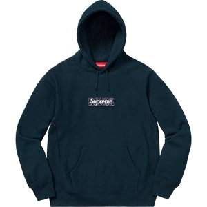 Supreme FW19 bandana box logo Hoodie