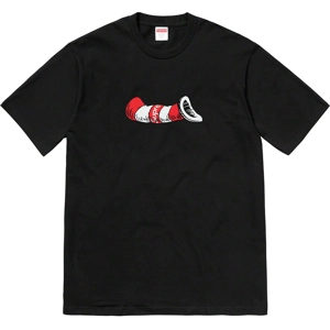 Supreme cat in the hat tee