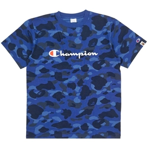 Champions x BAPE Camo tee