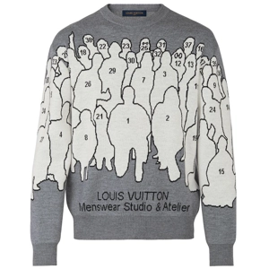 Louis Vuitton Studio Jacquard Crewneck sweater