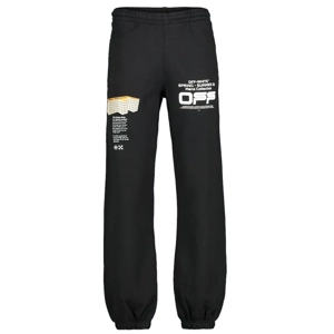 Offwhite wavy line logo sweatpants