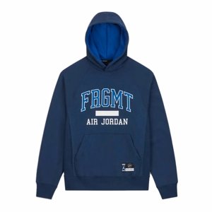 Jordan x Fragment blue pullover hoodie