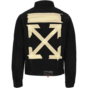 Offwhite tape Arrows denim jacket