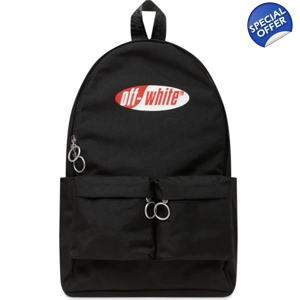 Offwhite split logo bagpack