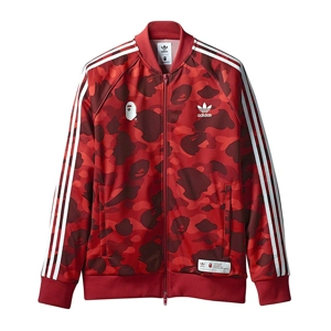 Bape x Adidas originals track top