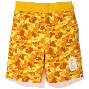 Bape x PUBG shorts orange