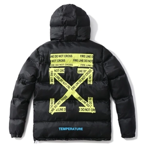 Offwhite do not cross bomber jacket