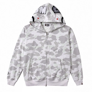 Bape camo WGM hoodie glow in dark