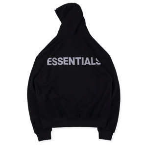 Fear of god Essentials logo hoodie