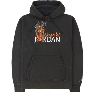Travis Scott MJ Fleece Hoodie Black SS19