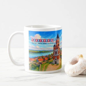 Postcrossing Zemun 2025 Commemorative Mug – Serbia Meeting..