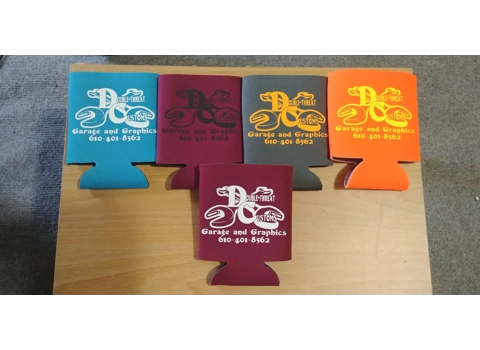 Double Threat Customs Can Koozies