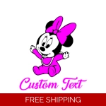 Baby Minnie Custom Decal