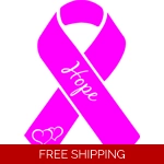 Breast Cancer Ribbon- Hope