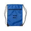Nylon Zippered Drawstring Bag