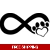 Infinity- paw print