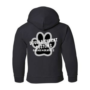 DTC Dog Paw Youth Hoodie