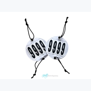 4 Digit Bridle Competition Number Holder