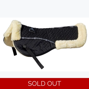Rhinegold Luxe Fur Lined Comfort Half Pad