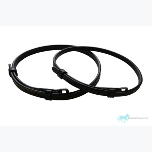 Leather Flash Strap - Black