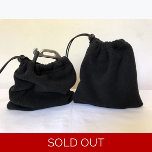 Fleece Stirrup Covers - Black