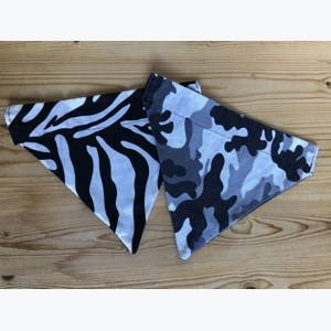 Patterned Dog Bandana
