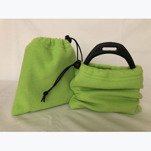 Fleece Stirrup Covers - Lime