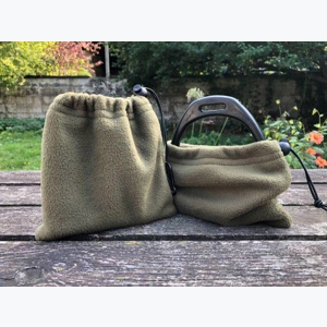 Fleece Stirrup Covers - Khaki