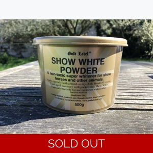 Gold Label Show White Powder
