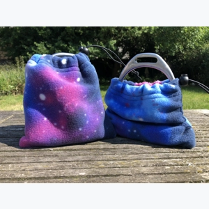 Fleece Stirrup Covers - Galaxy
